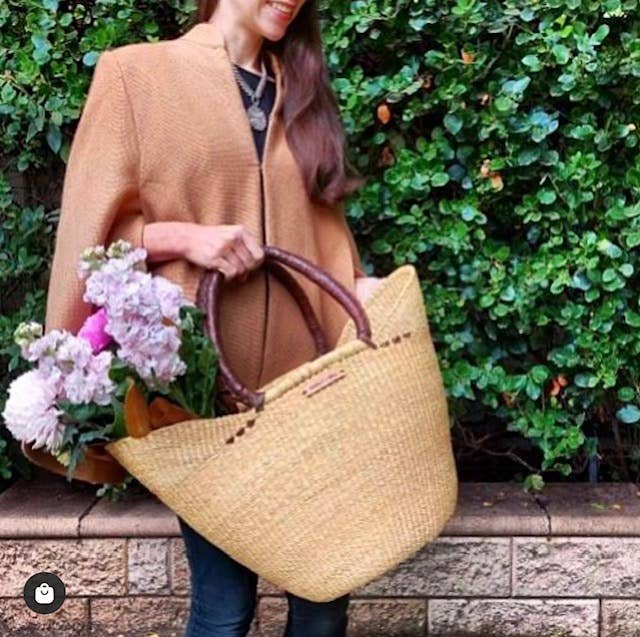 U Shop Basket with Short Handle *Assorted Designs