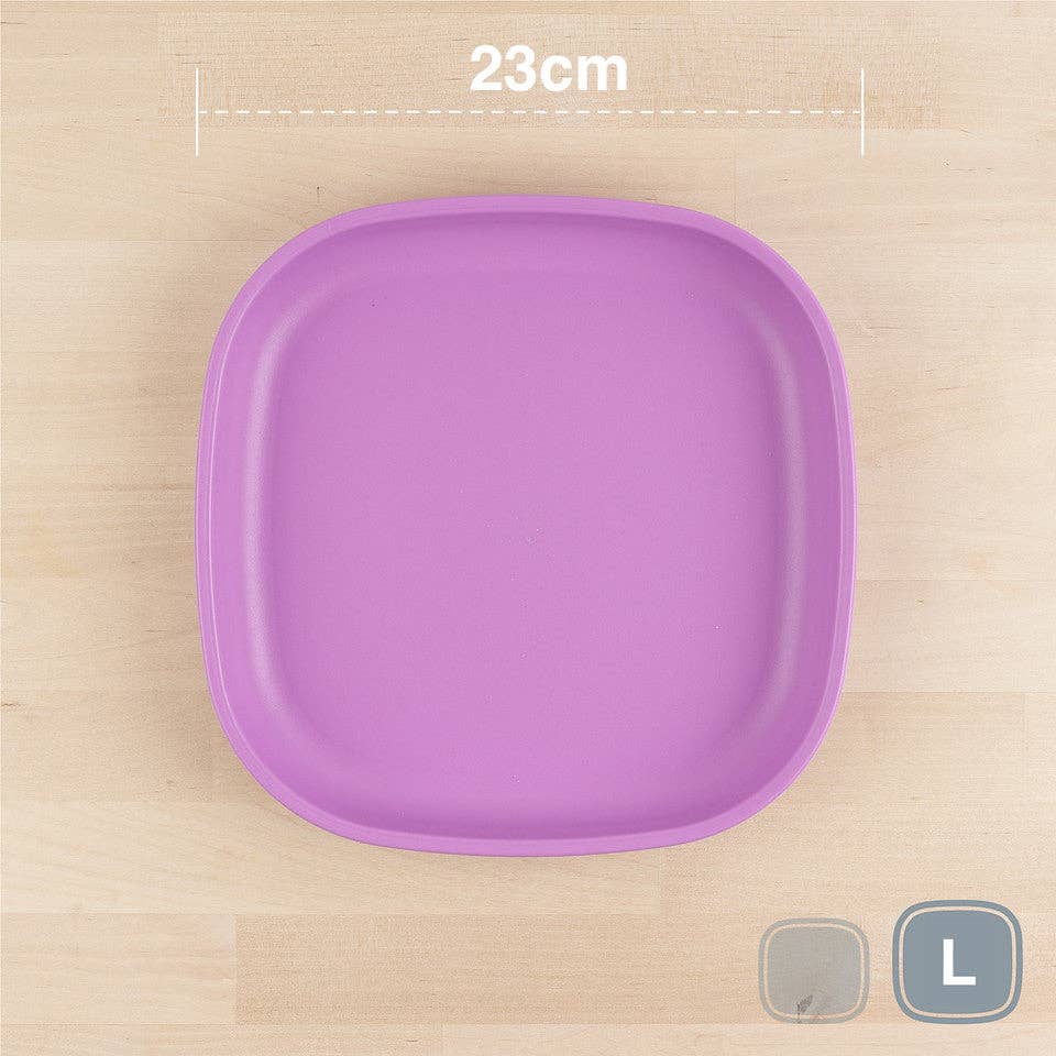 Re-Play Large Flat Plate - Purple