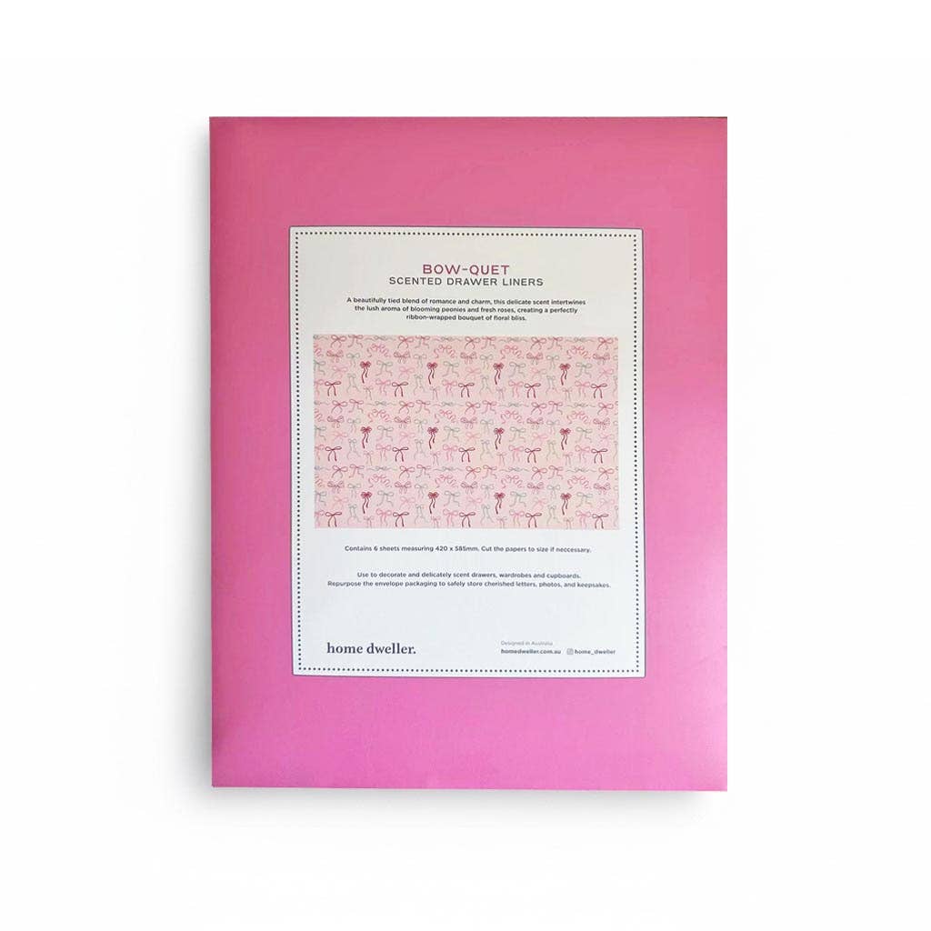 Scented Drawer Liners - Bow-quet