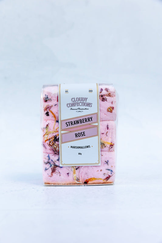 Strawberry Rose Marshmallows
