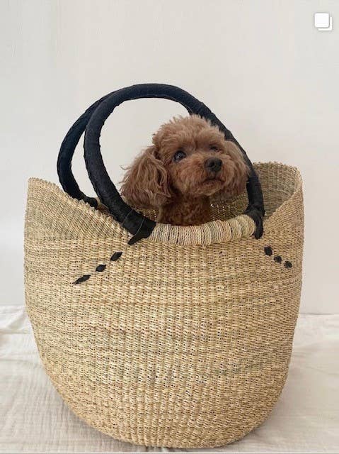 U Shop Basket with Short Handle *Assorted Designs