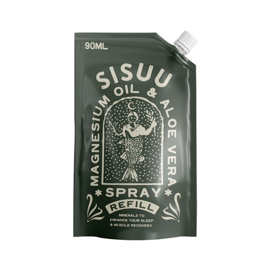 SISUU Magnesium Oil & Aloe Vera Spray Refill 200ml