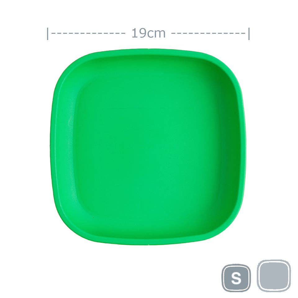 Re-Play Flat Plate - Kelly Green