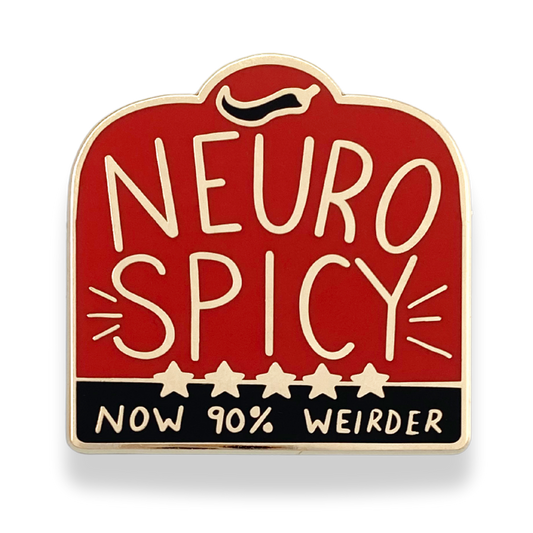Neuro Spicy Lapel Pin