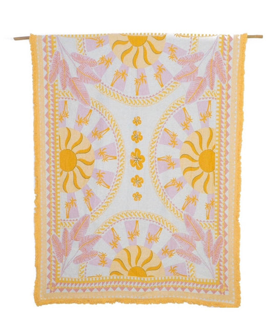 Soli - Picnic Beach Throw Rug - XL