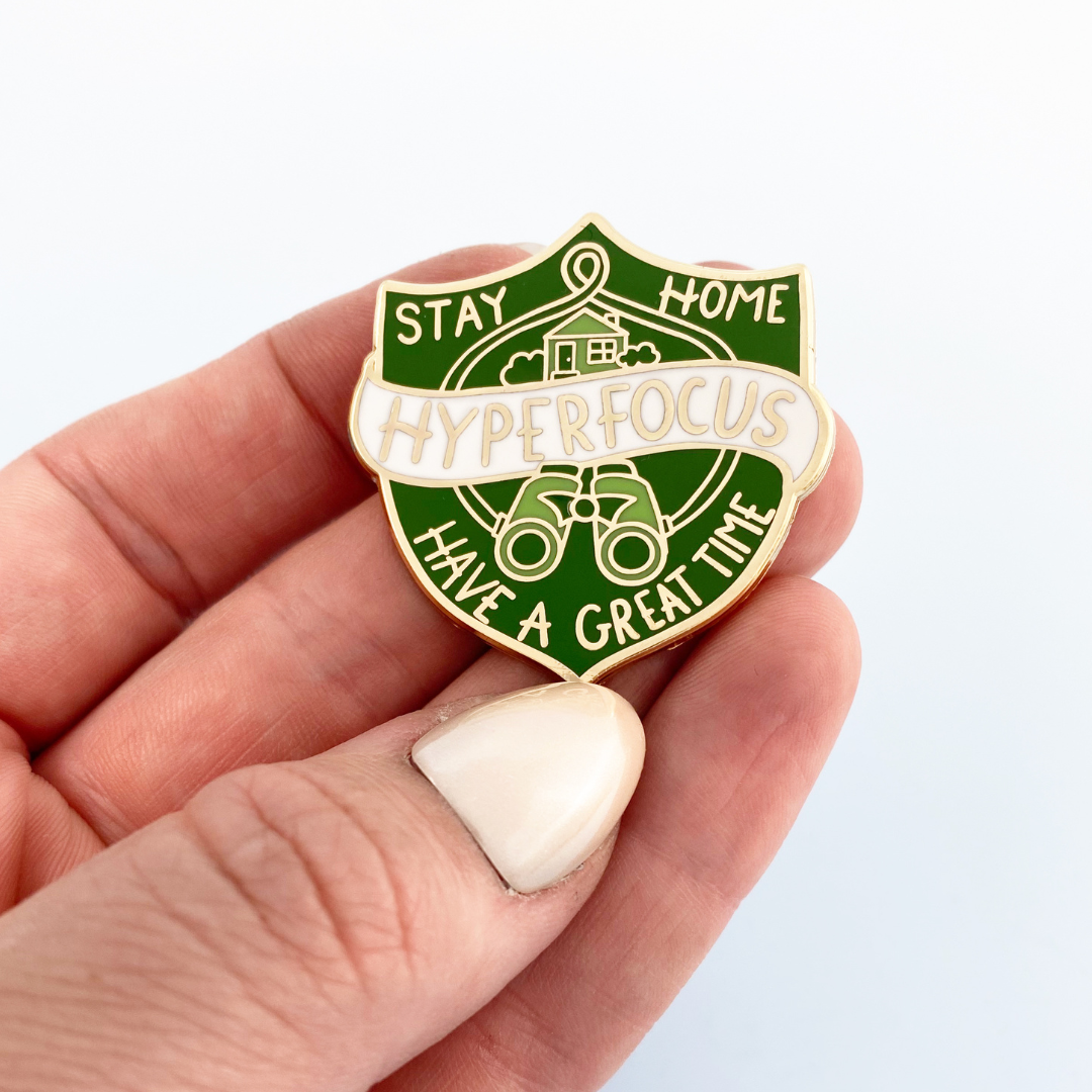 Hyperfocus Lapel Pin