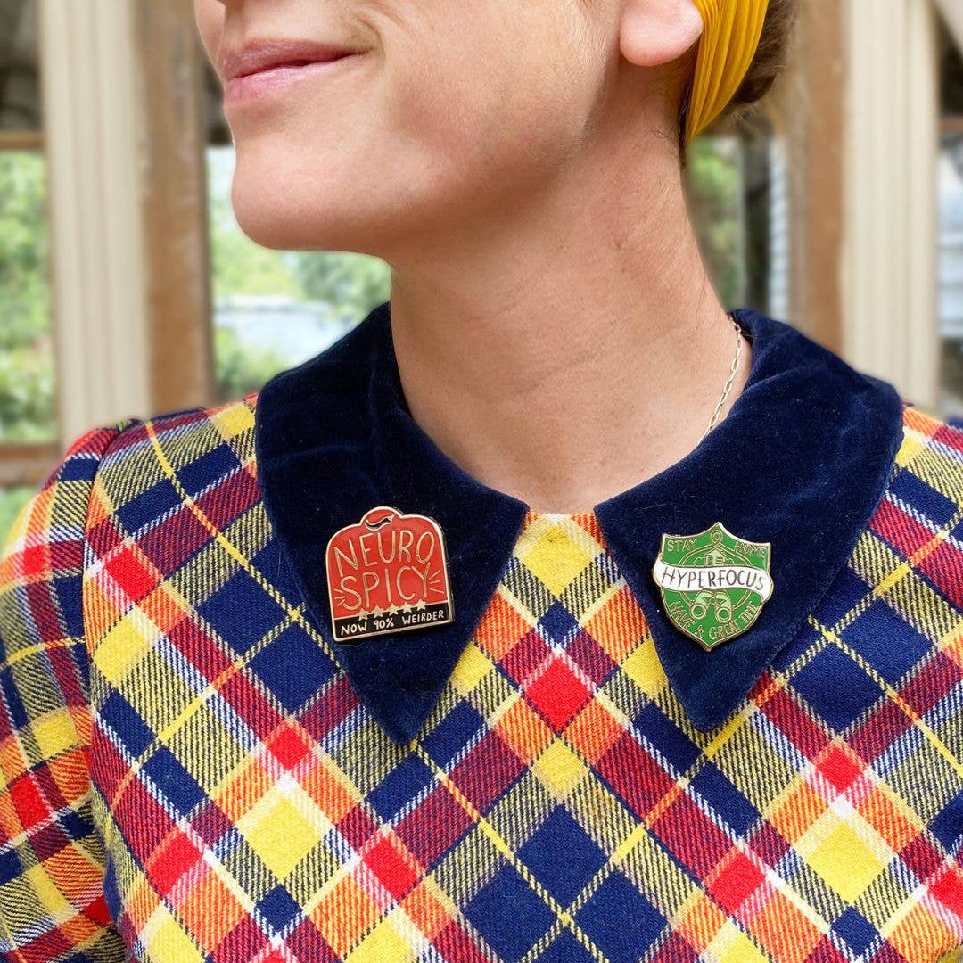 Hyperfocus Lapel Pin