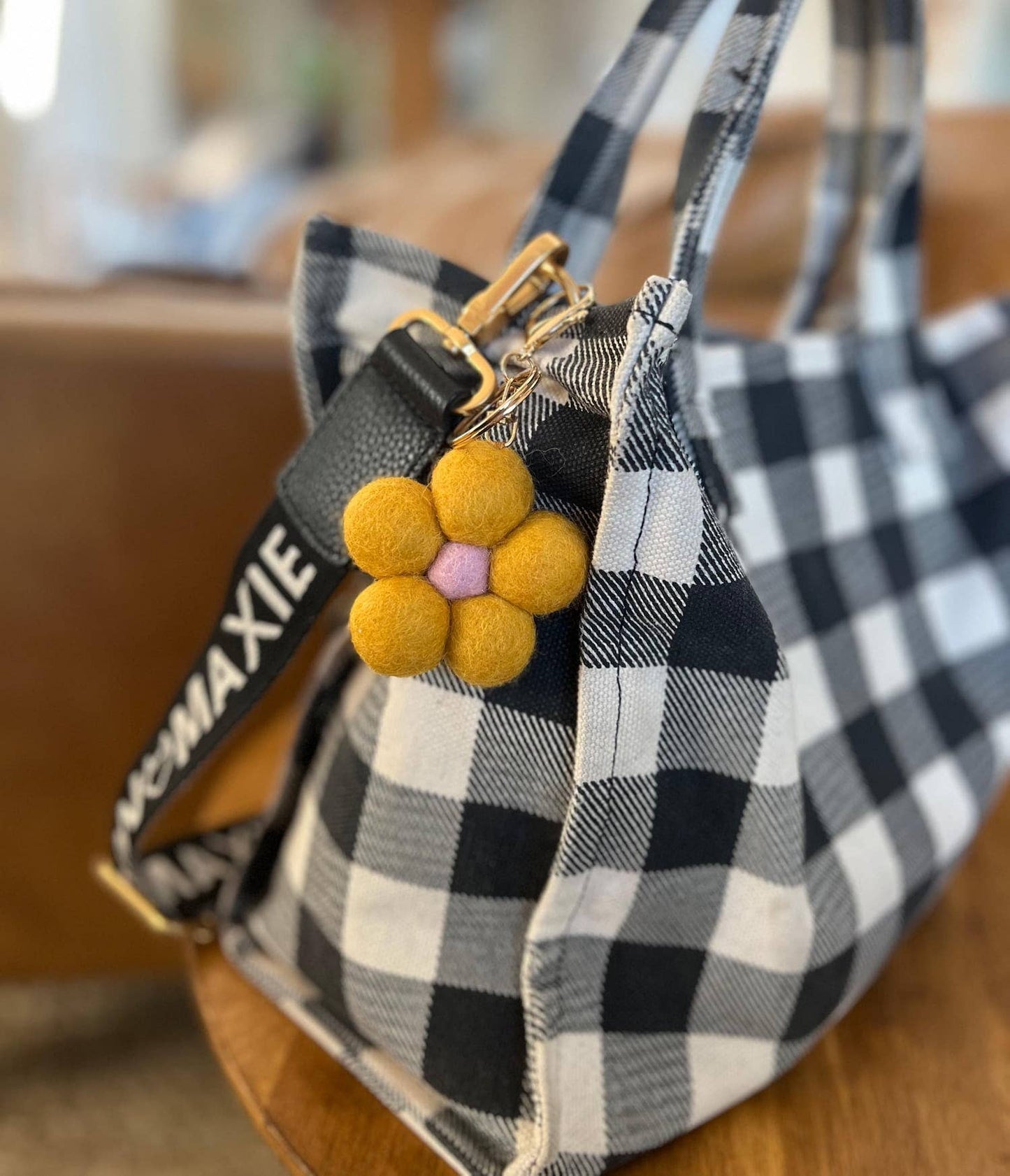 Felt Flower Keychain | Bag Charm - Assorted