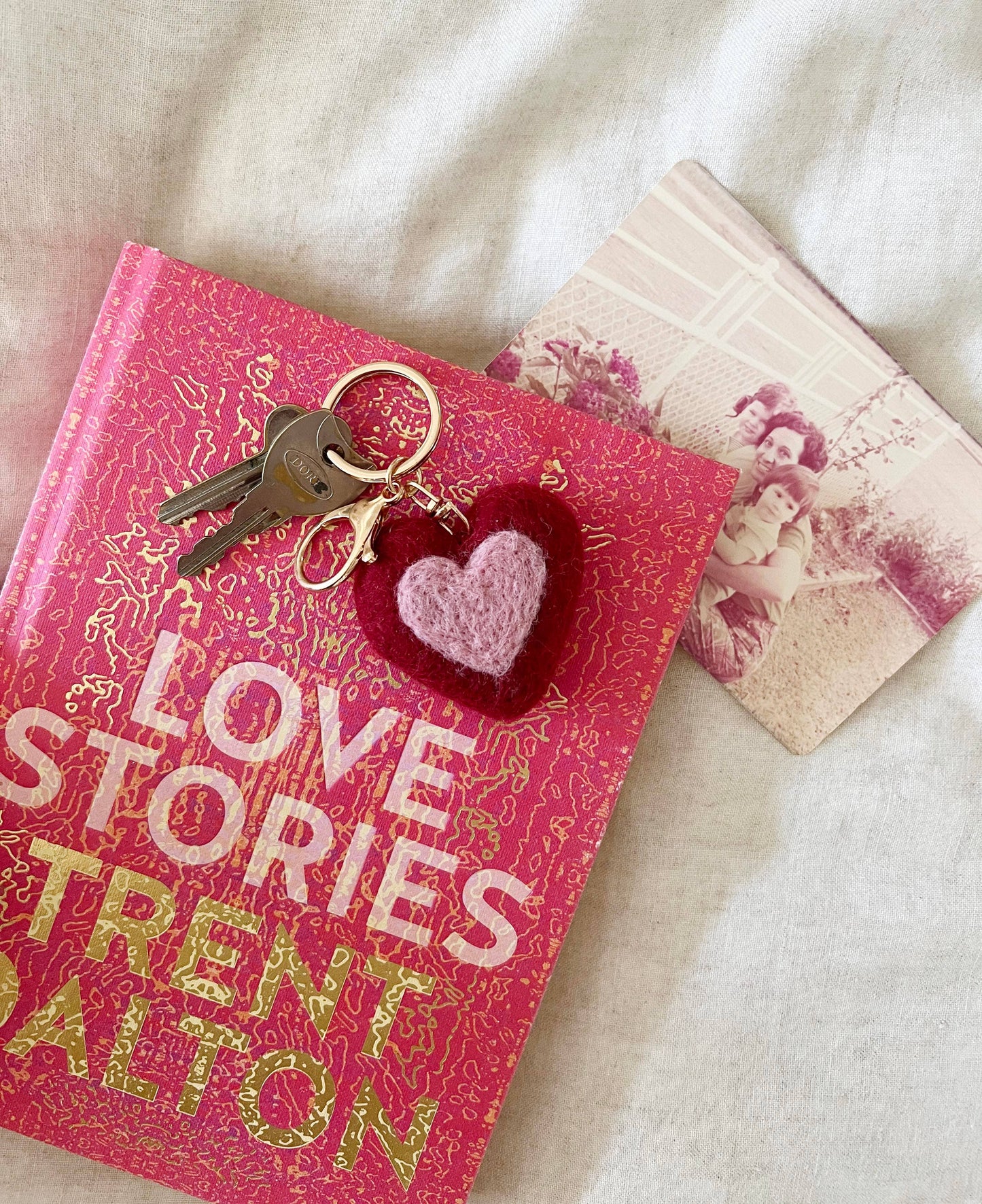 Felt Heart Keychain | Bag Charm - Assorted
