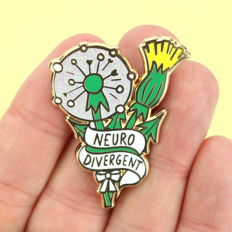 Neuro-divergent Lapel Pin