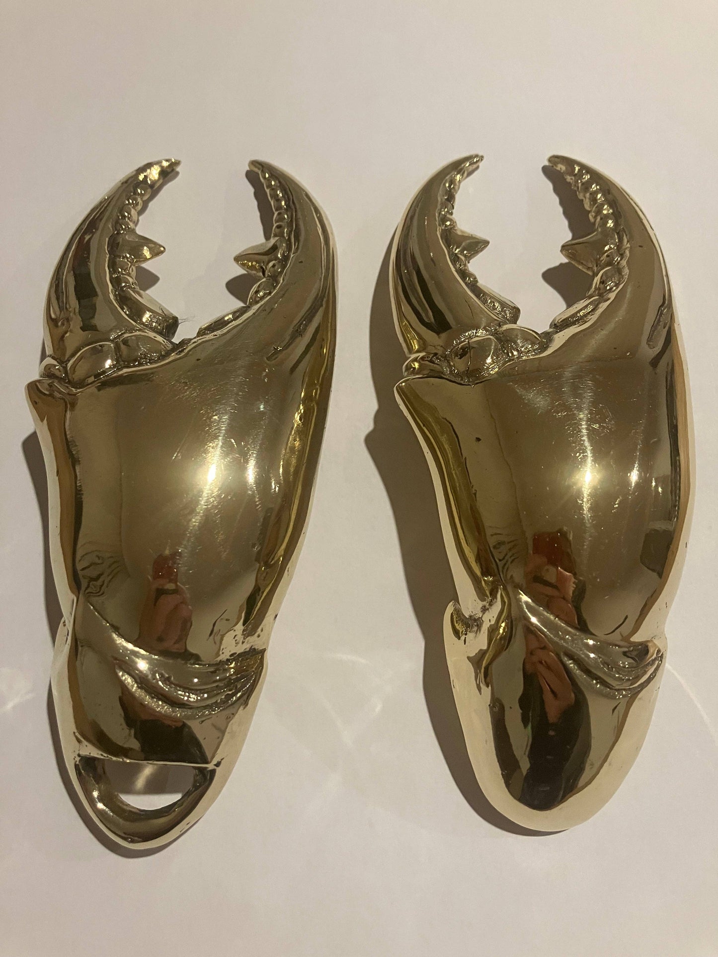 Crab Claw Bottle Opener, Bronze, Handmade