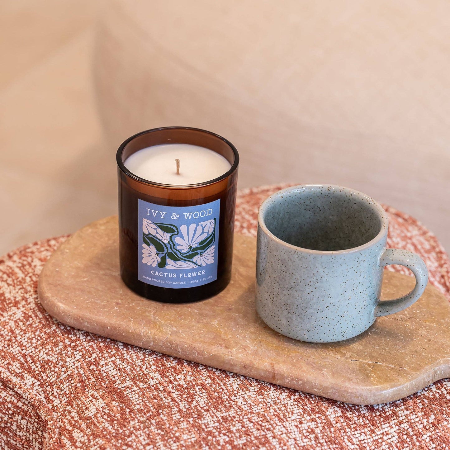 Cactus Flower Scented Soy Candle