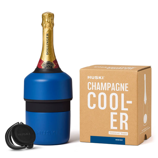 Huski Champagne Cooler - Ocean Blue (Limited Release)