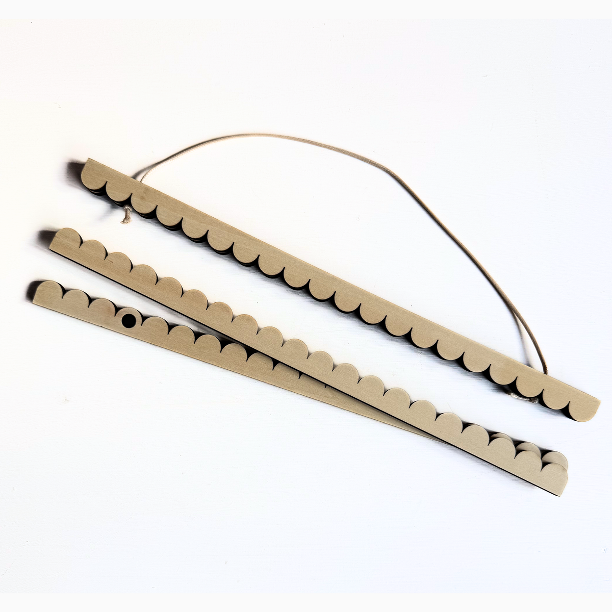 Scallop 30cm Magnetic Print Hanger