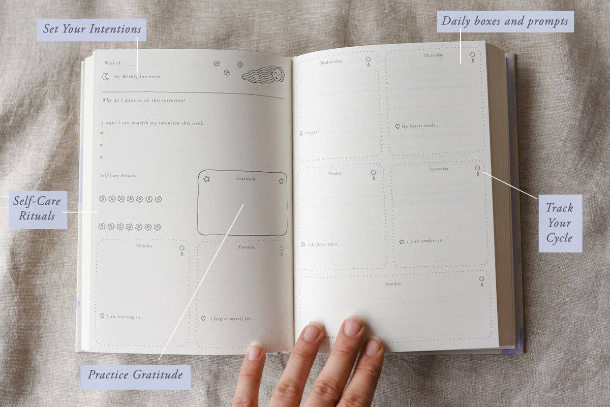 'A Year of Coming Home' Guided Self-Love Journal - Second Ed