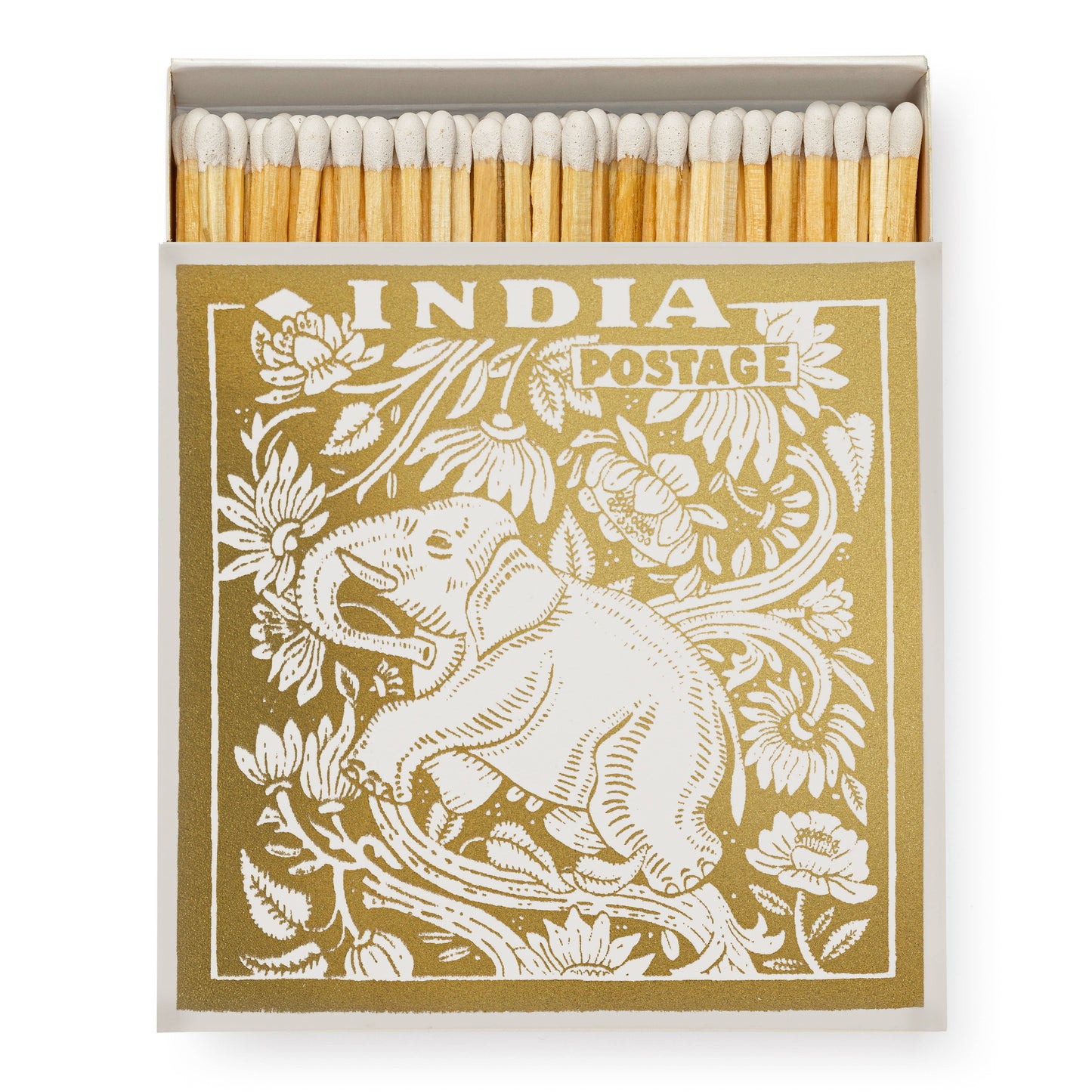 Elephant Stamp | Square Matchboxes
