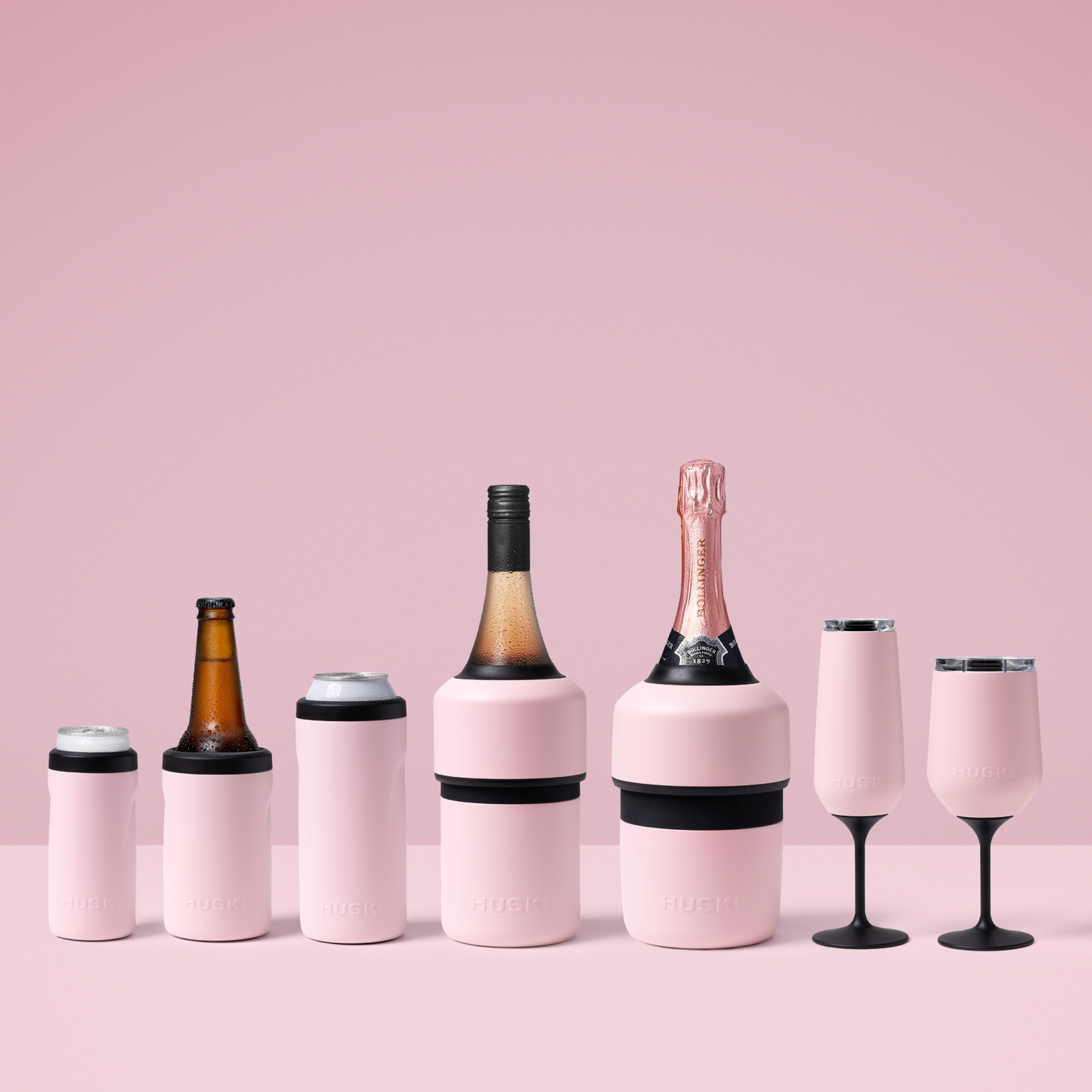 Huski Wine Cooler - Powder Pink