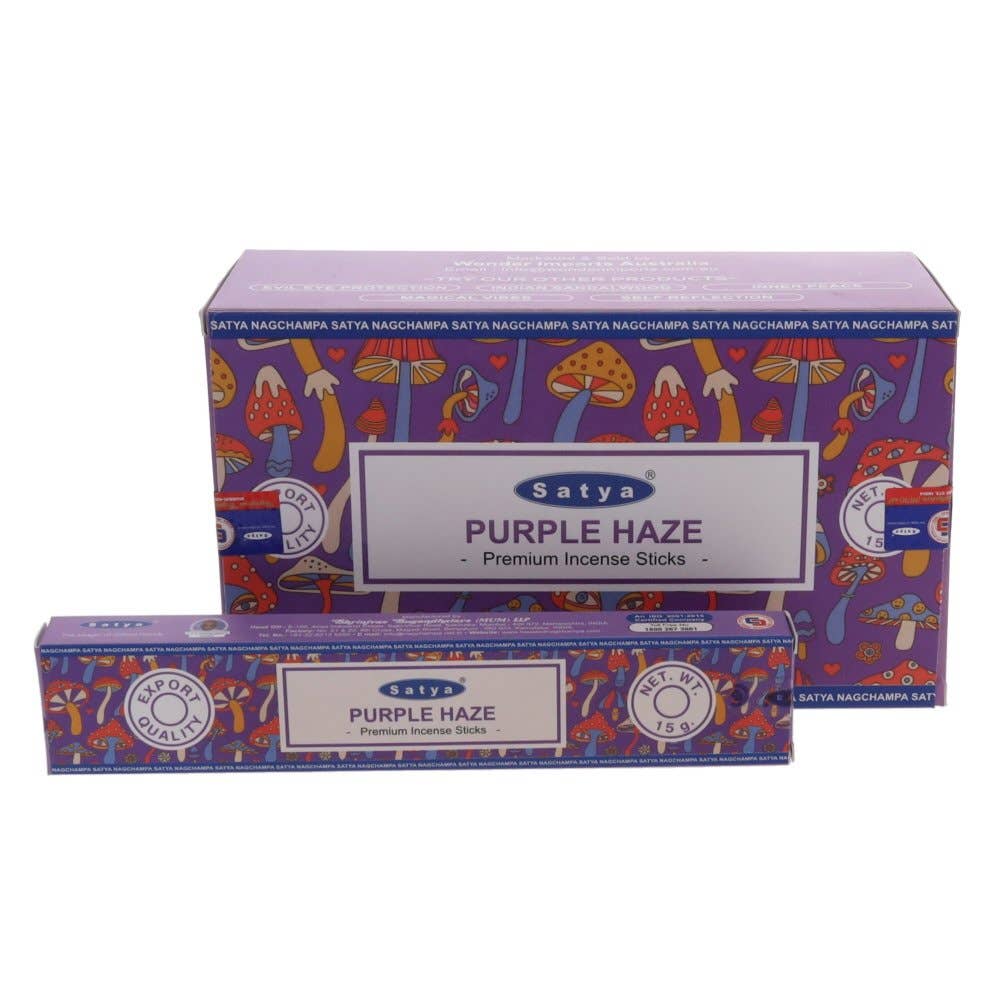 SATYA Purple Haze Incense 15gm