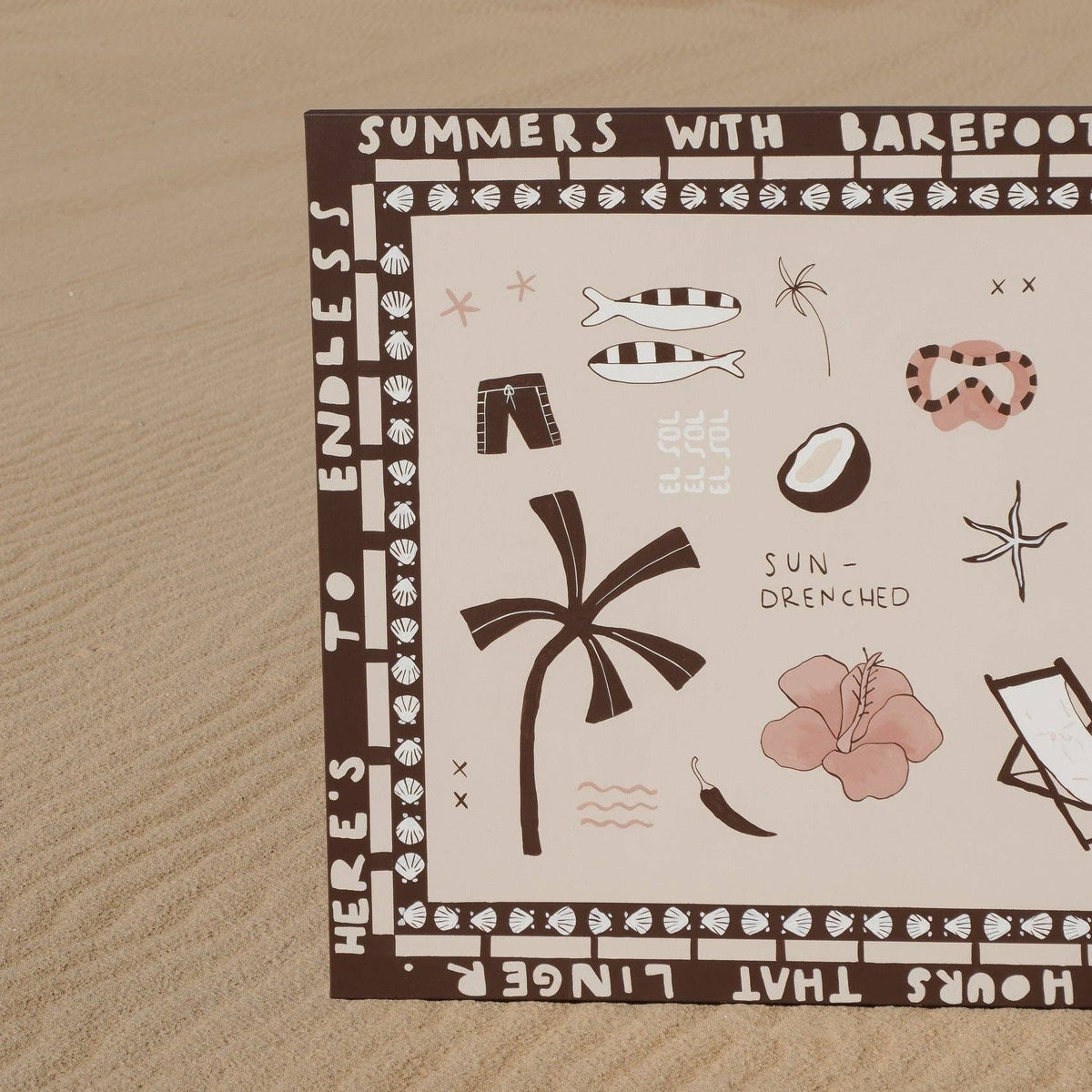 El Sol Picnic Rug