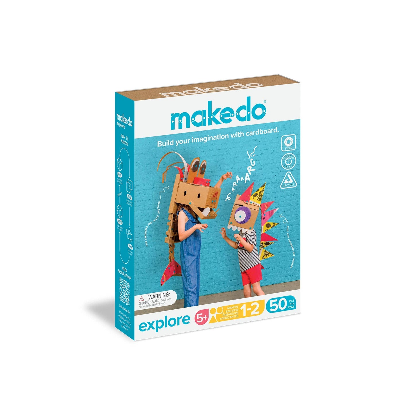 Explore Kit | Makedo Cardboard Construction for 1-2 Makers