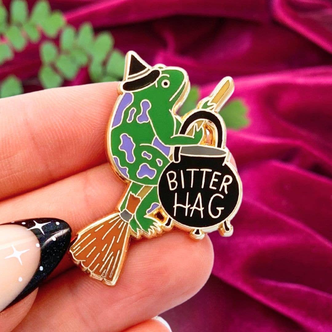 Bitter Hag Lapel Pin