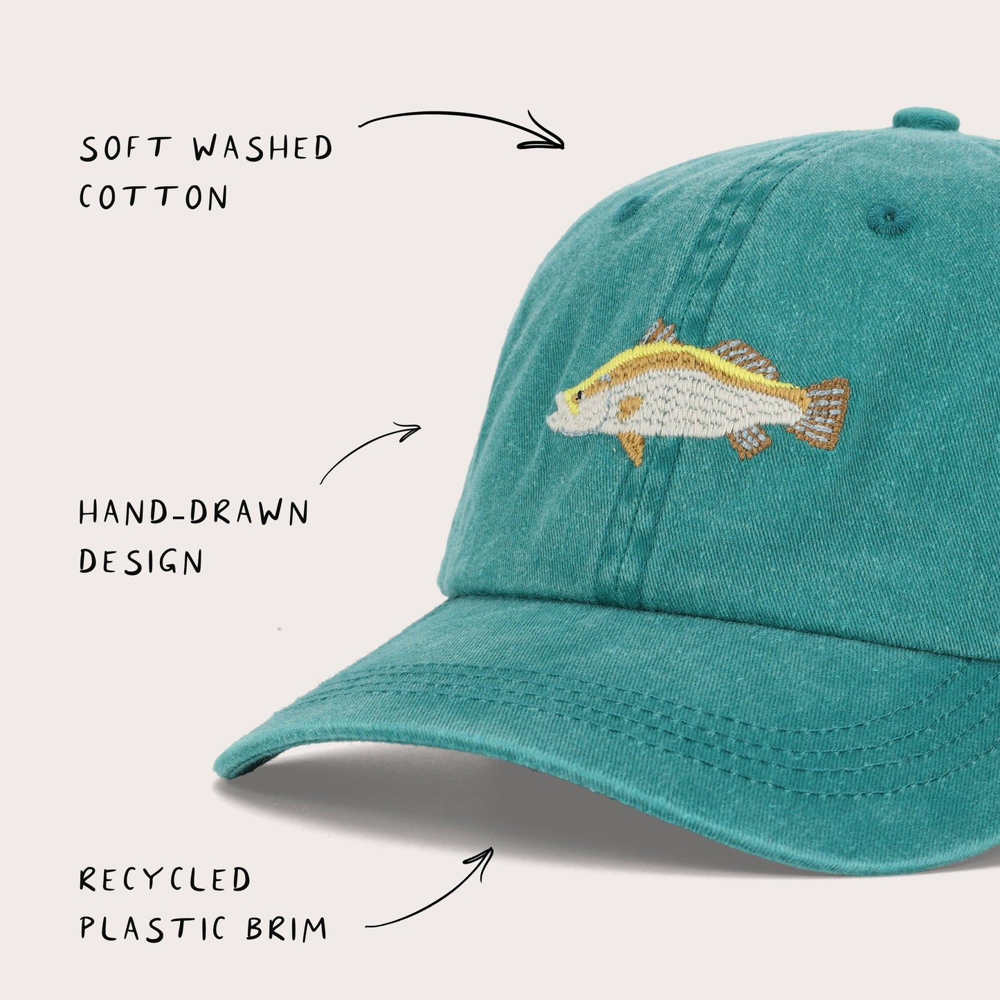 Adult Cap - Barramundi Lid