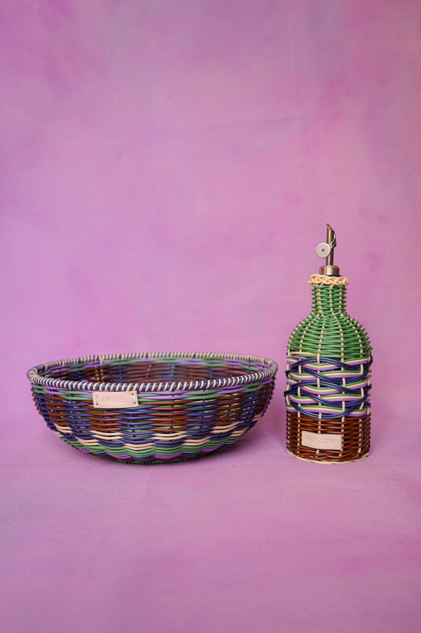 Maegen Oil Pourer - Brown/Green