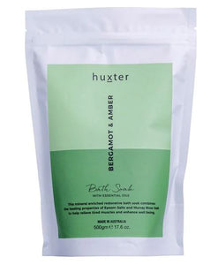Huxter Bath Soak - Bergamot & Amber 500gm