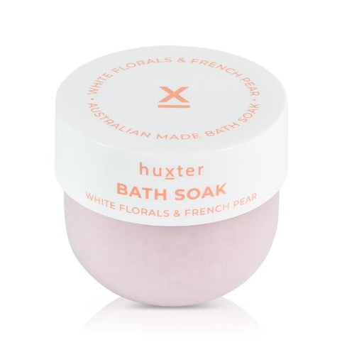 Huxter Bath Soak - White Florals & French Pear