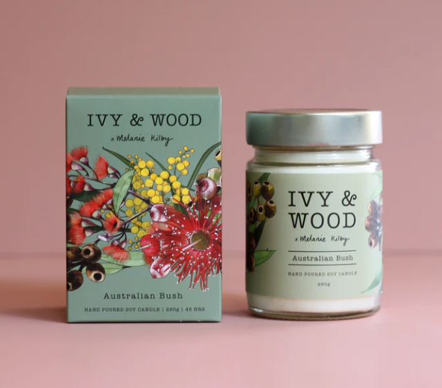 Ivy & Wood Australiana Candle