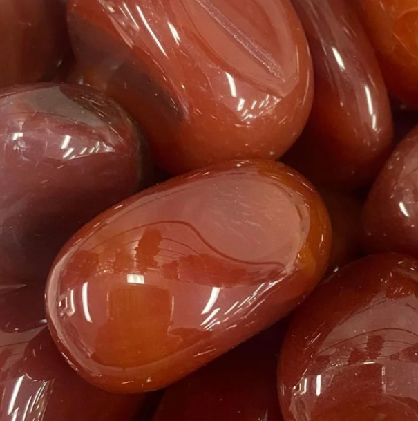 Crystal - Tumbled Carnelian