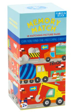 Floss and Rock - Memory Match Construction