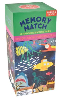 Floss and Rock - Memory Match Deep Sea