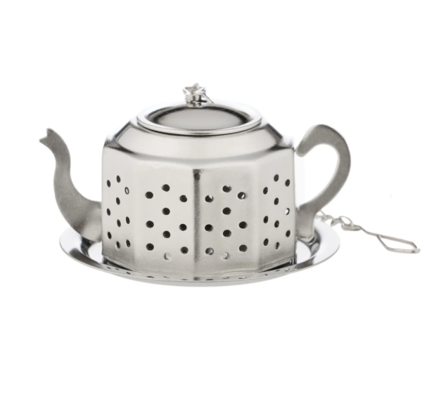 Mini Teapot Tea Strainer Stainless Steel