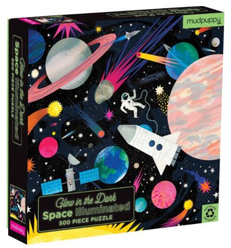 Puzzle Glow in the Dark Space 500pcs