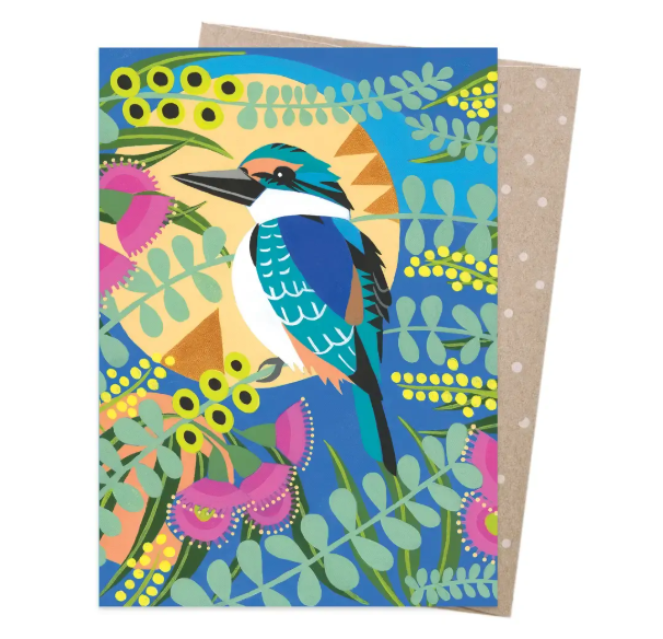 Card - Sacred Kingfisher