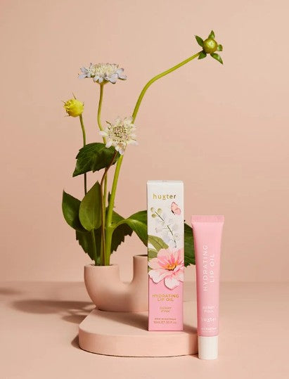 Huxter Hydrating Lip Oil - Berry Pink
