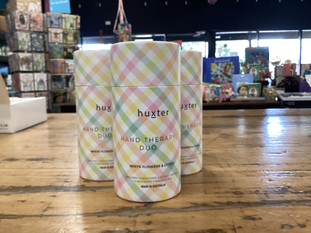 Huxter Hand Therapy Duo - White Flower & Citrus