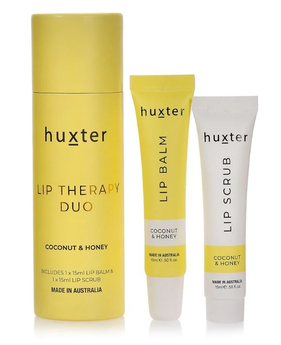 Huxter Lip Therapy Duo - Coconut and Honey