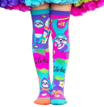 MM Aloha Vibes Sloth Socks