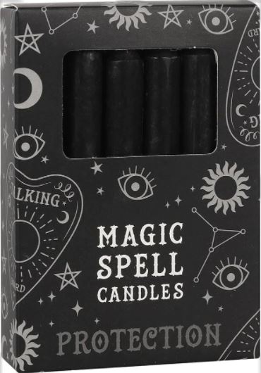 Magic Spell Candles - Black