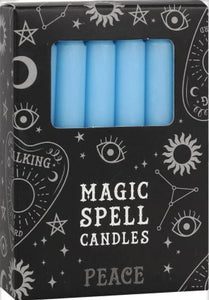 Magic Spell Candles - Light Blue