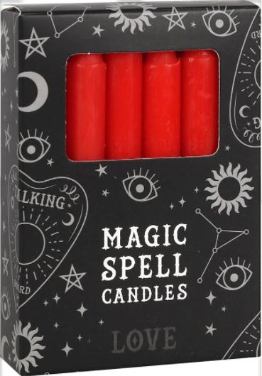 Magic Spell Candles - Red