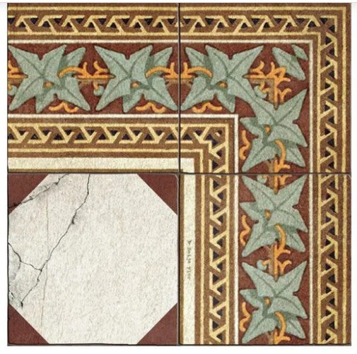 Vinyl Rug - Merlot 80 x140cm