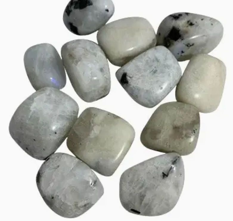 Crystal - Tumbled Moonstone Rainbow