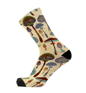 Socks - Vintage Mushroom