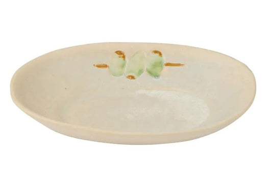 Cerignola Ceramic Olive Plate