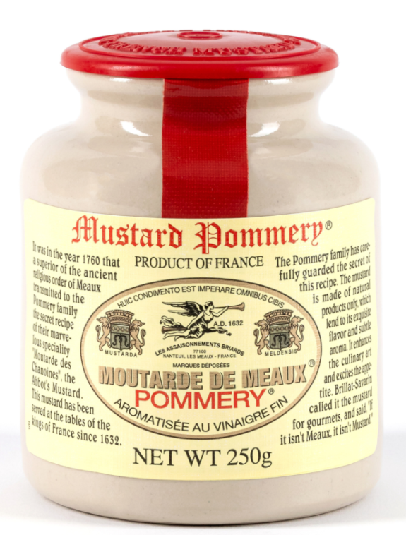 Dijon Mustard Coarse Grain 250g - Red