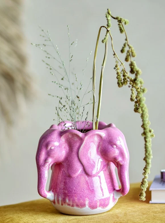 Pink Elephant Pontus Vase