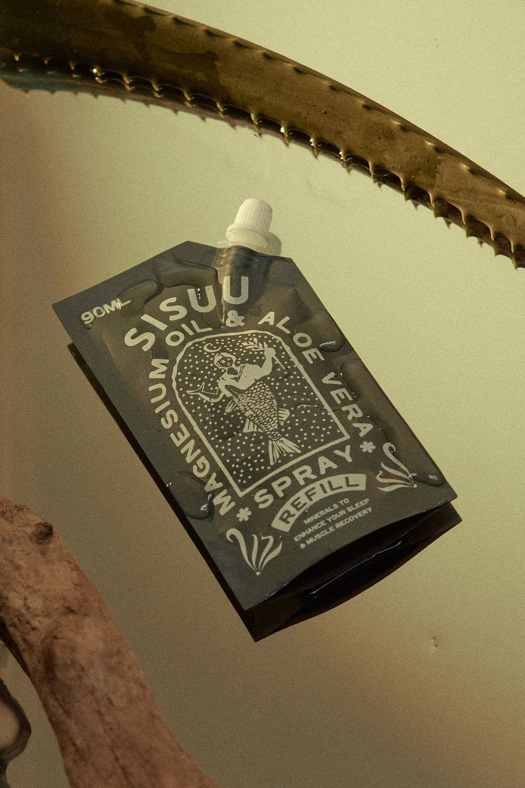 SISUU Magnesium Oil & Aloe Vera Spray Refill 200ml